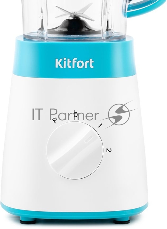 Блендер стационарный Kitfort КТ-3031-3 500Вт белый/бирюзовый