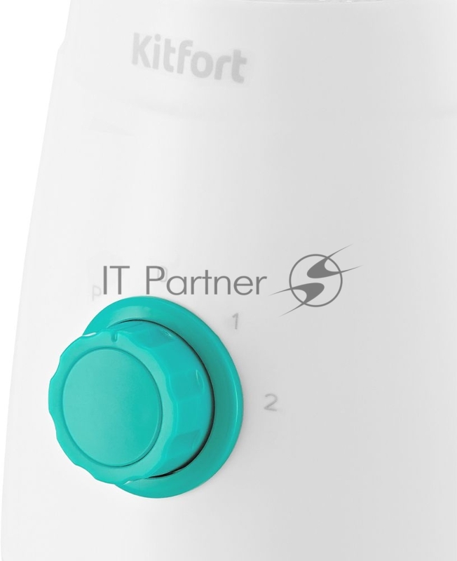 Блендер стационарный Kitfort КТ-3054-3 500Вт белый/бирюзовый