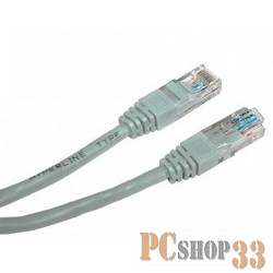 Патч-корд UTP Gembird 5e, 2м, литой, многожил.