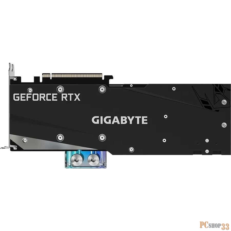 Видеокарта Gigabyte PCI-E 4.0 GV-N3080GAMINGOC WB-10GD 2.0 LHR NVIDIA GeForce RTX 3080 10240Mb 320 GDDR6X 1800/19000/HDMIx2/DPx3/HDCP Ret