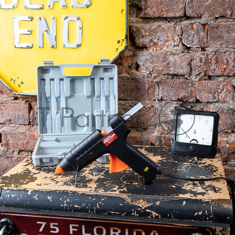 Пистолет клеевой REXANT, 60 Вт, Ø11 мм, настройка температуры 120..240℃, кейс