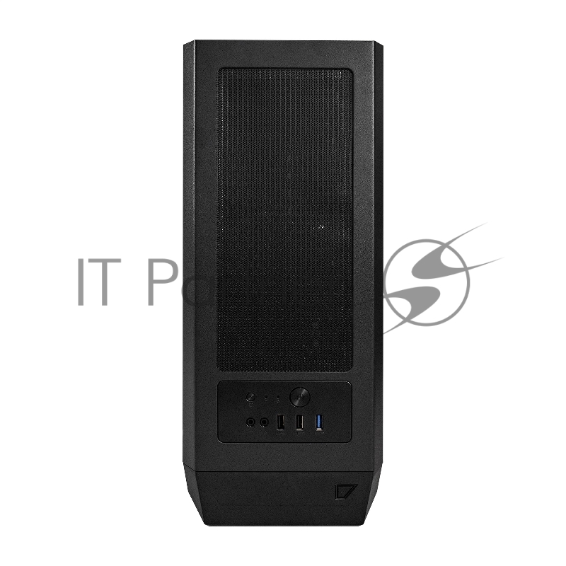 Корпус Miditower ExeGate EX290162RUS i3 NEO-NPX500 (ATX, NPX500 12см, 2*USB+1*USB3.0, HD аудио, черный, 3 вент. 12см с RGB подсветкой, контроллер + ПДУ, ARGB MB кабель, пылевые фильтры, боковая панель - закаленное стекло)