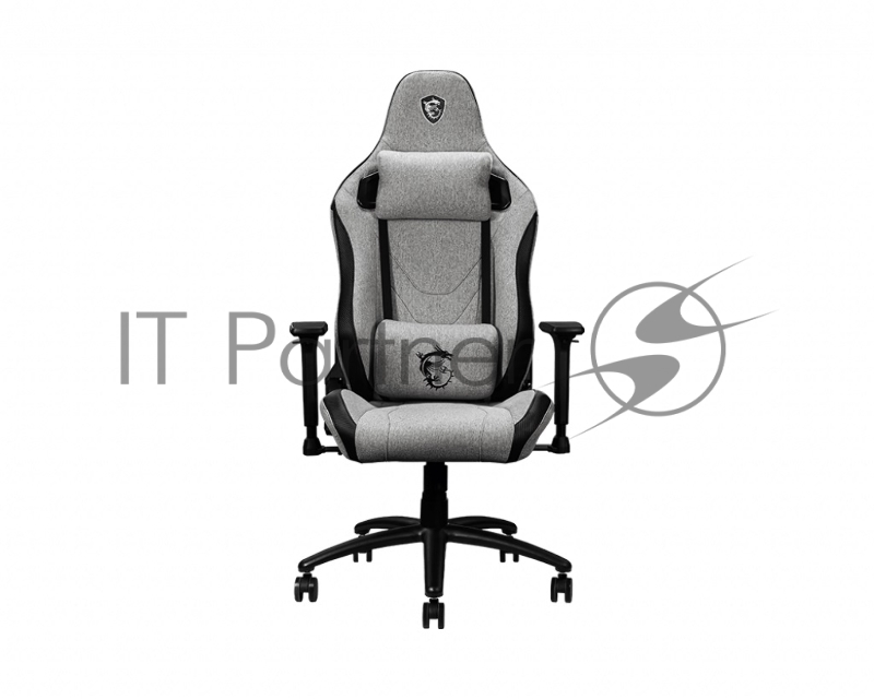 Игровое кресло MSI MAG CH130I серое (ткань, 2D подлокотники, газпатрон 4 класс)