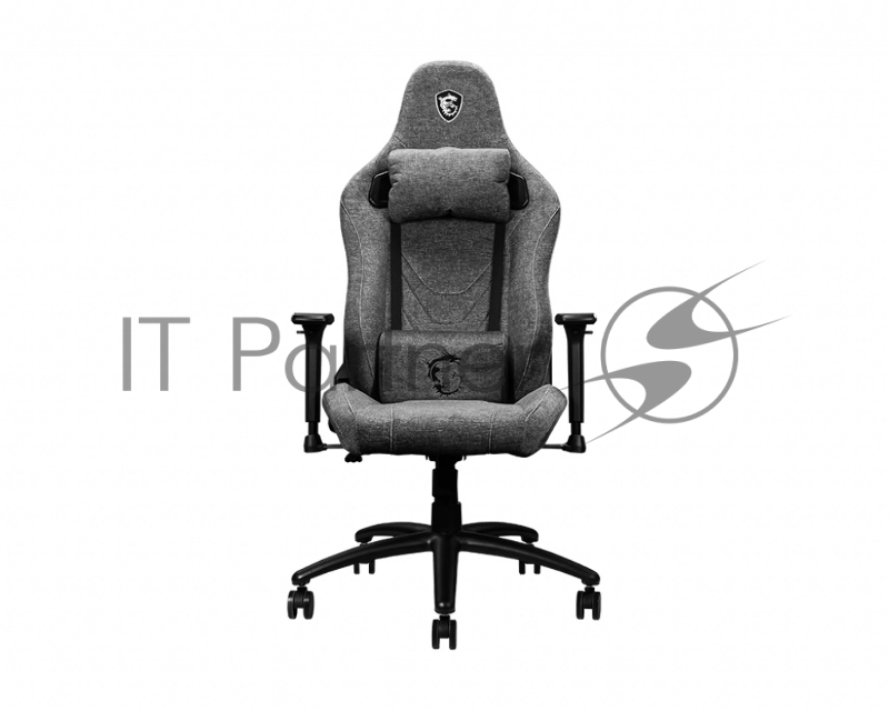Игровое кресло MSI MAG CH130I тёмно-серое (водоотталкивающая ткань, 2D подлокотники, газпатрон 4 класс)