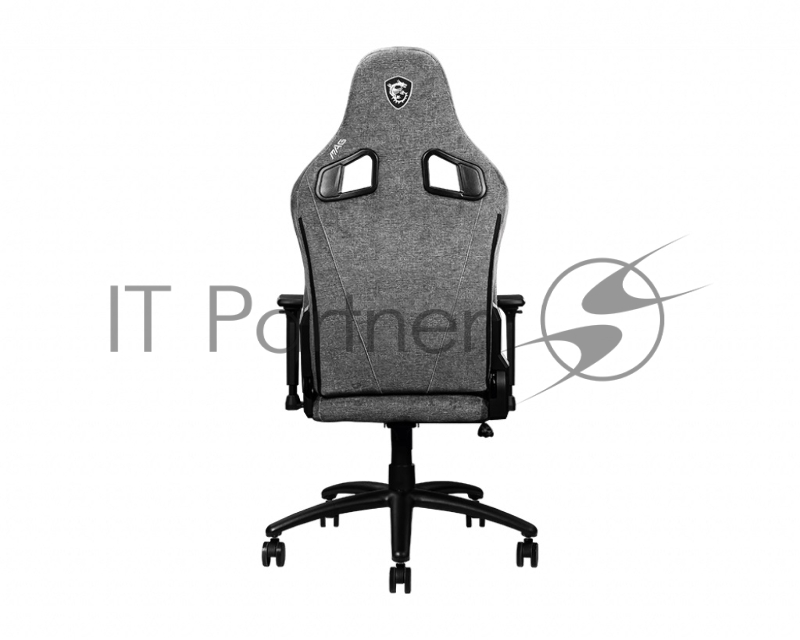 Игровое кресло MSI MAG CH130I тёмно-серое (водоотталкивающая ткань, 2D подлокотники, газпатрон 4 класс)