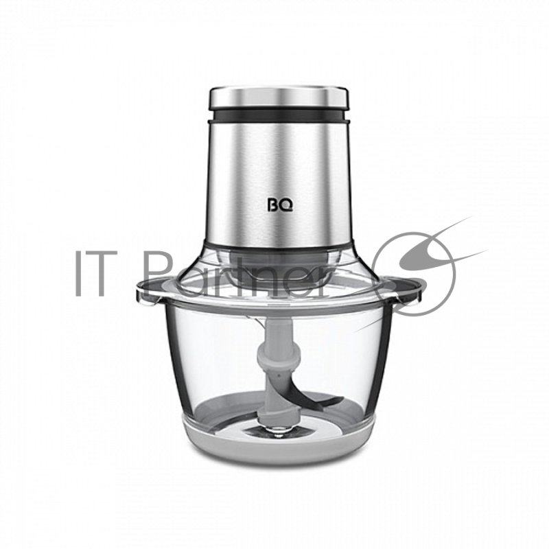 Измельчитель BQ CH1002 Black-Silver. Емкость чаши 1.2л Максимальная мощность 800Вт Материал корпуса Нержавеющая сталь SUS201 Материал чаши Стекло Защита от поражения электротоком Класс II