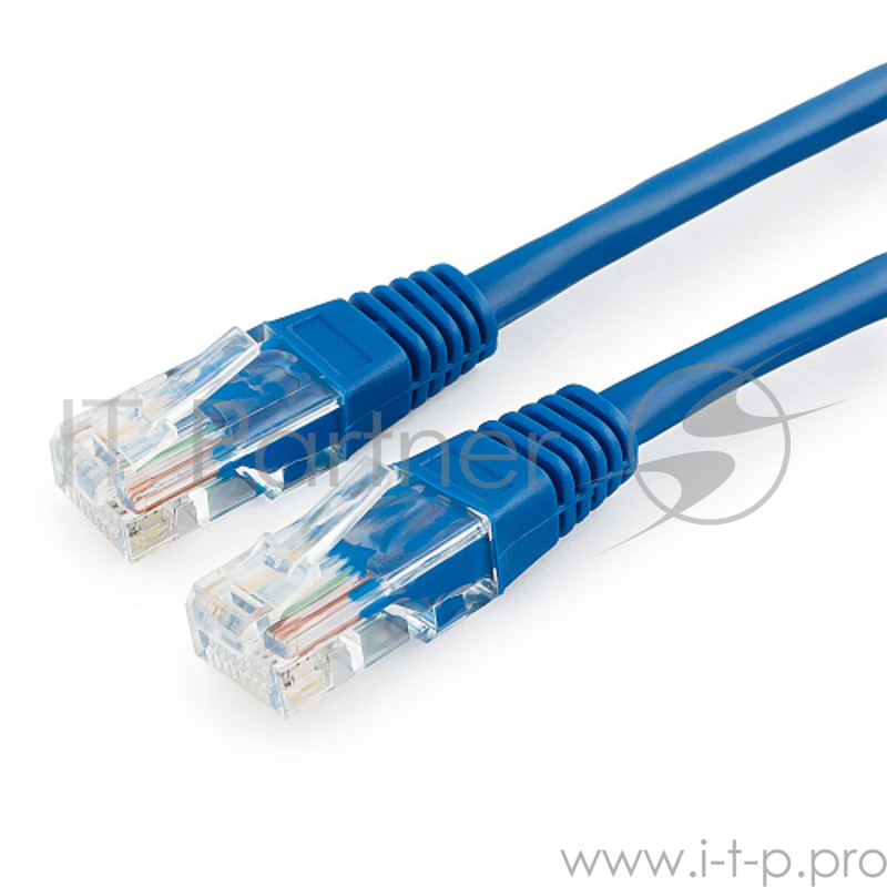 Патч-корд UTP Cablexpert кат.5e PP12-0.25M/BK, 0.25м, литой, многожильный (чёрный)