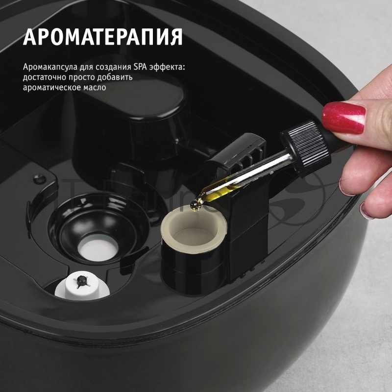 Увлажнитель воздуха Scarlett SC-AH986M24 (черный)Тип: Ультразвуковой Объем, л: 3.8 Управление: Механическое Площадь помещения, м²: 30 Расход воды максимальный, мл/ч: 300 Время работы при полном баке (при среднем расходе 150 мл/ч), ч: 25 Регулировка и