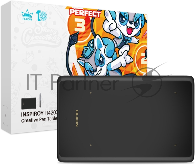 Графический планшет Huion Inspiroy H420X
