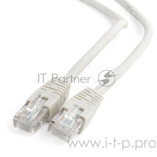 Патч-корд UTP Cablexpert PP6U-3M кат.6, 3м, литой, многожильный (серый)