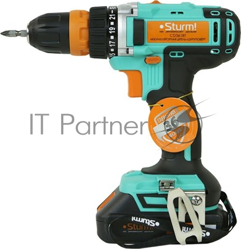 Шуруповерт Sturm! CD3618T аккум.