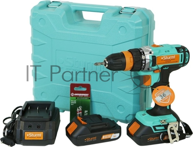 Шуруповерт Sturm! CD3618T аккум.