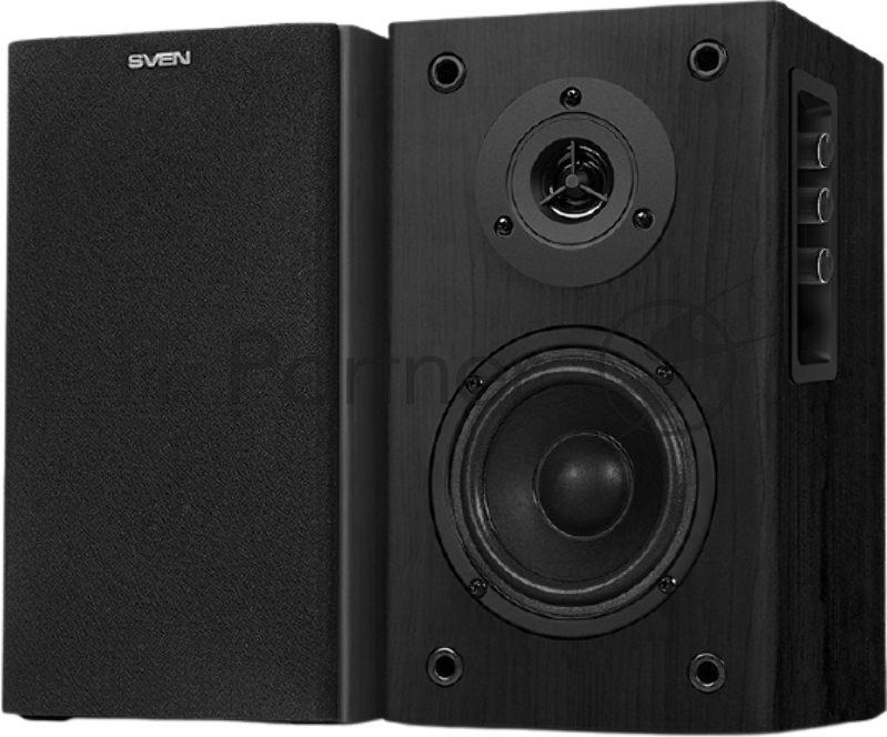 Колонки Sven SPS-614 2.0 (2x20W, Bluetooth, дерево, black)