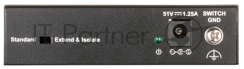 Коммутатор D-Link DSS-100E-6P/A1A 6x100Mb 1G неуправляемый