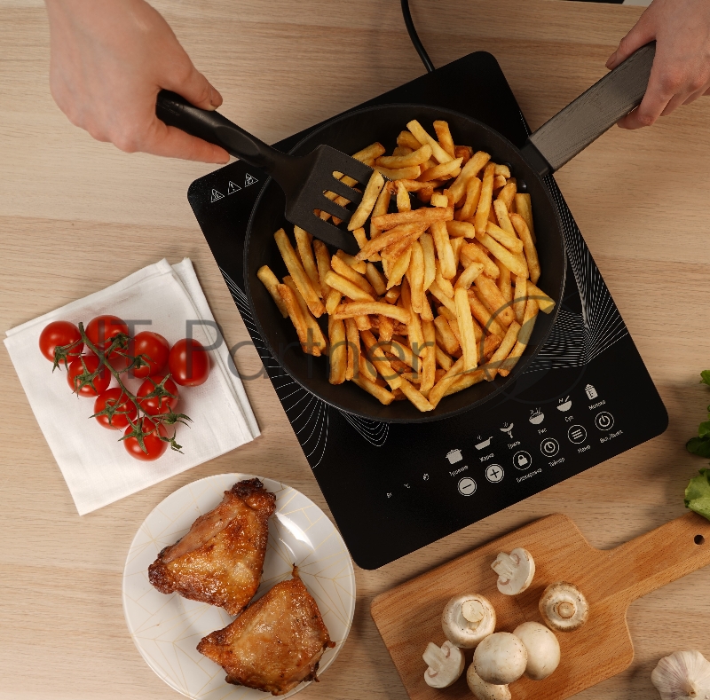 Электроплитка Galaxy LINE GL3063, черная(6шт) Индукционная плитка 2000 Вт, 6 программ приготовления: тушение, жарка, рис , суп, каша. Блокировка от детей, регулировка температуры в диапазоне 80-270 °С, диапазон параметров мощности от 200-2000 Вт, та