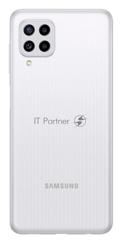 Смартфон Samsung SM-M225F Galaxy M22 128Gb 4Gb белый моноблок 3G 4G 2Sim 6.4 1080x2400 Android 11 48Mpix 802.11 a/b/g/n/ac NFC GPS GSM900/1800 GSM1900 TouchSc microSD max1000Gb