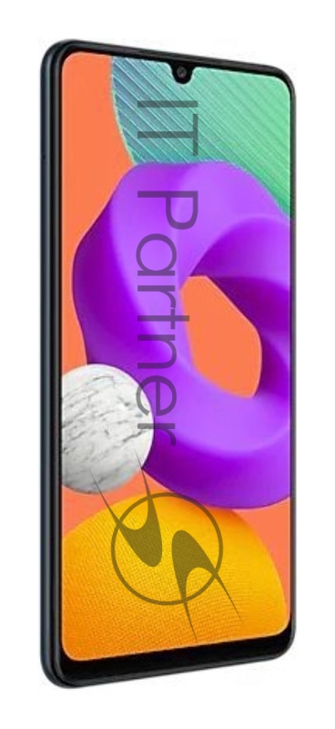 Смартфон Samsung SM-M225F Galaxy M22 128Gb 4Gb черный моноблок 3G 4G 2Sim 6.4 1080x2400 Android 11 48Mpix 802.11 a/b/g/n/ac NFC GPS GSM900/1800 GSM1900 TouchSc microSD max1Gb