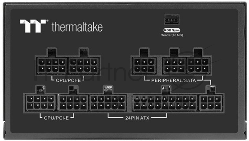 Блок питания Thermaltake Toughpower GF2 ARGB 650 PS-TPD-0650F3FAGE-2 650W, 80 Plus Gold, полностью модульный