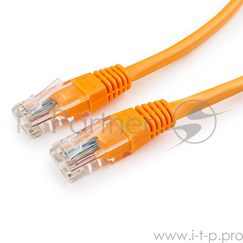 Патч-корд UTP Cablexpert PP12-0.25M/O кат.5e, 0.25м, литой, многожильный (оранжевый)