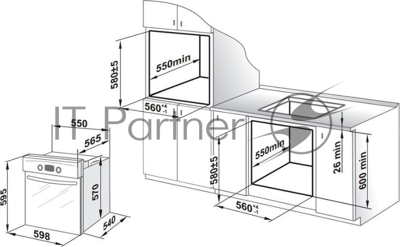 Электрический духовой шкаф Гефест ЭДВ ДА 622-05 S