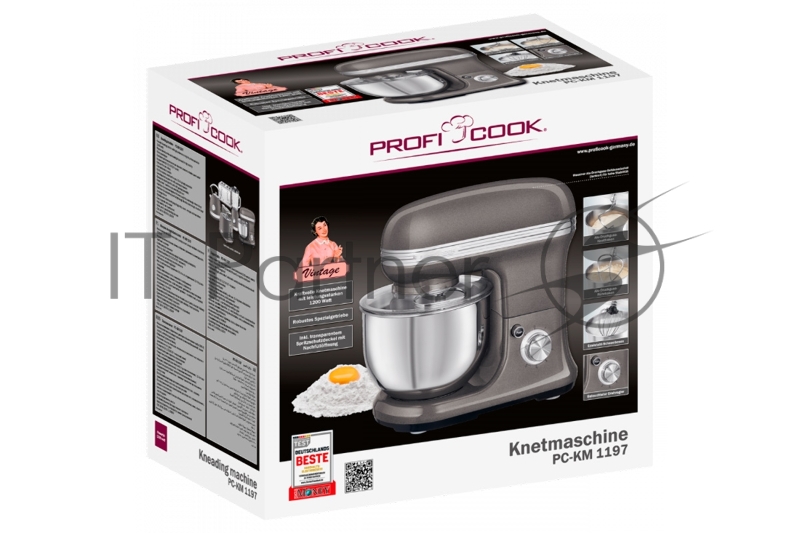 Кухонный комбайн Profi Cook PC-KM 1197 anthrazit