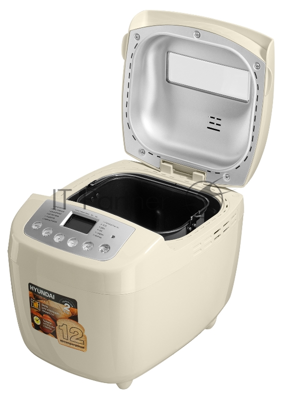 Хлебопечь Hyundai HYBM-P0111 600Вт белый/серебристый