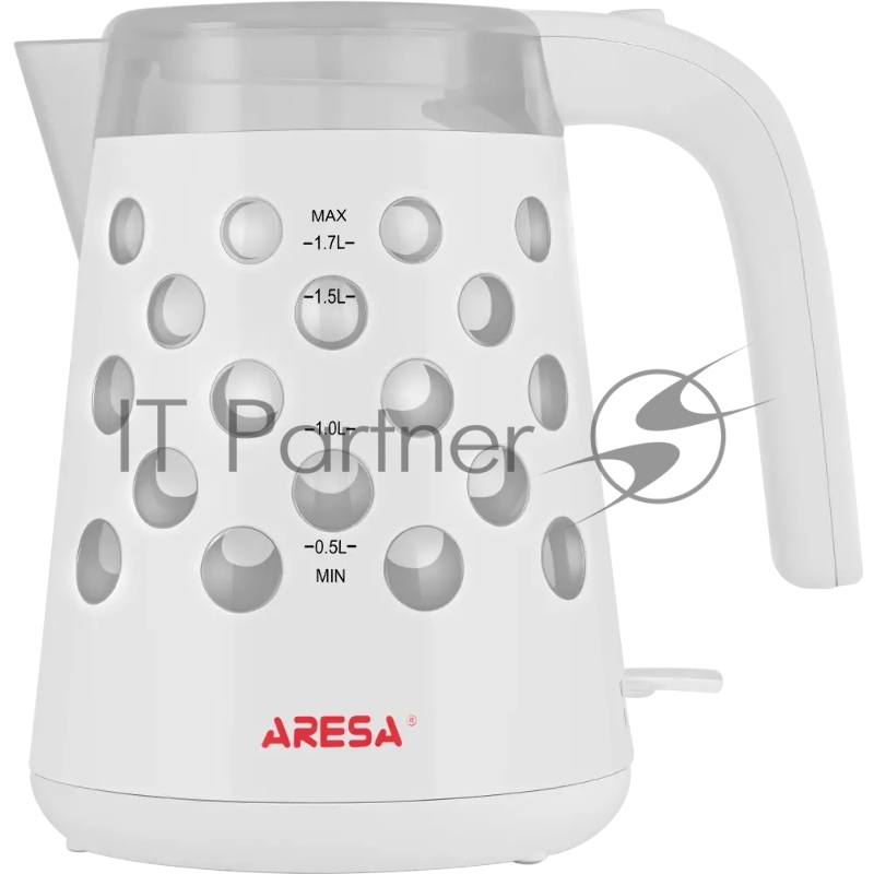 Чайник ARESA AR-3448 , 1.7л, 2000Вт, нерж.ст