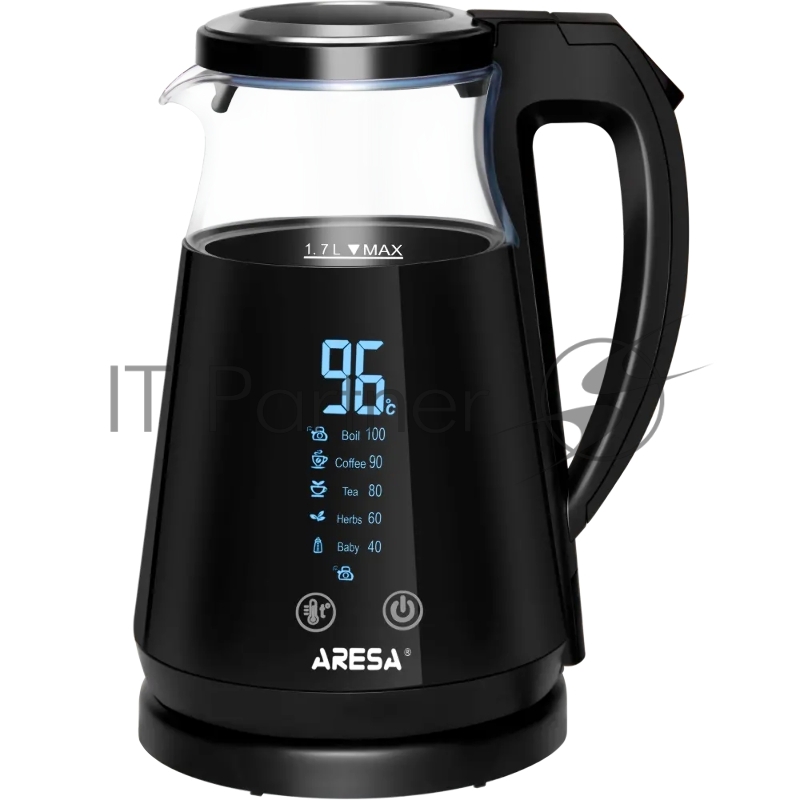 Чайник ARESA AR-3463 , 1.7л, 2000Вт, нерж.ст