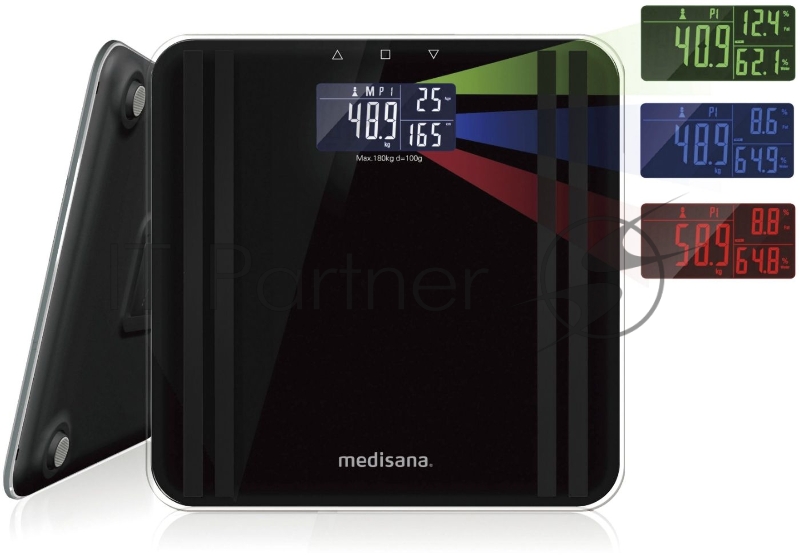 Весы напольные электронные Medisana BS 465 черный