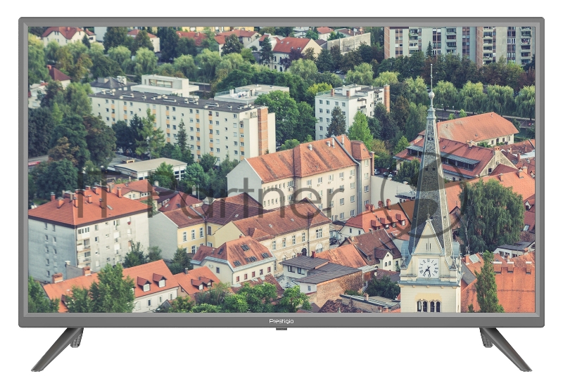 Телевизор LED Prestigio 32 PTV32SS04ZCISML серебристый HD READY 50Hz DVB-T2 DVB-C DVB-S DVB-S2 USB WiFi Smart TV (RUS)