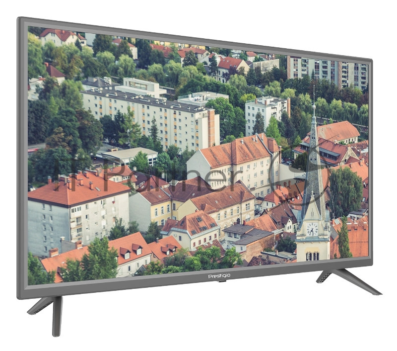 Телевизор LED Prestigio 32 PTV32SS04ZCISML серебристый HD READY 50Hz DVB-T2 DVB-C DVB-S DVB-S2 USB WiFi Smart TV (RUS)