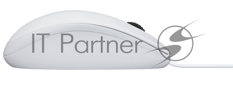 Мышь 910-003360 Logitech Mouse B100 White USB OEM