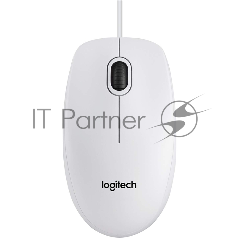 Мышь 910-003360 Logitech Mouse B100 White USB OEM