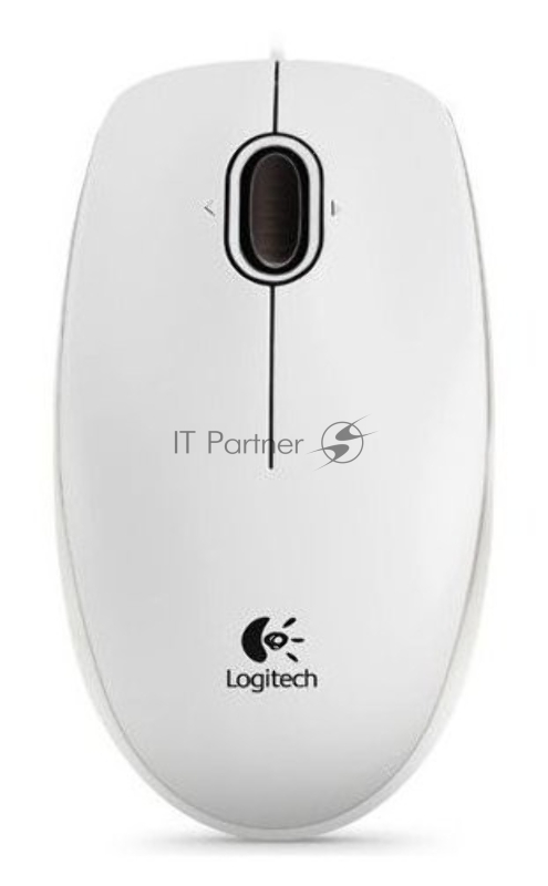 Мышь 910-003360 Logitech Mouse B100 White USB OEM
