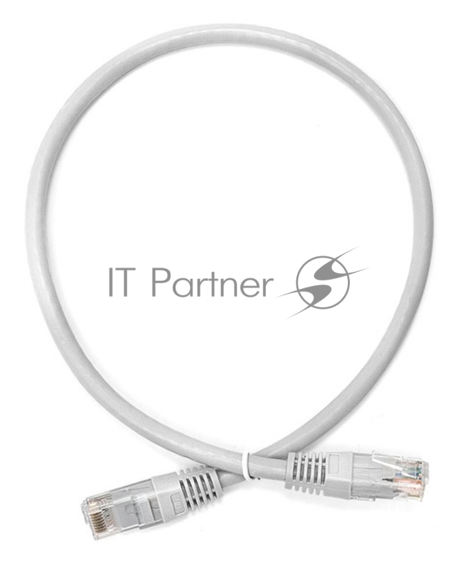 Кабель Патч-корд Lanmaster UTP TWT-45-45-0.5/6-GY вилка RJ-45-вилка RJ-45 кат.6 0.5м серый ПВХ