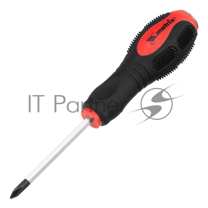 Отвертка MATRIX Ударная , PH1x75 мм, двух-компонентная рукоятка, CrV //Matrix 19118