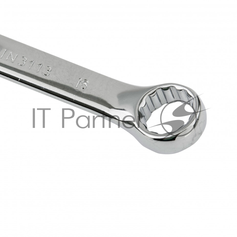 Ключ MATRIX комбинированный, 16 мм CrV, полированный хром 15160