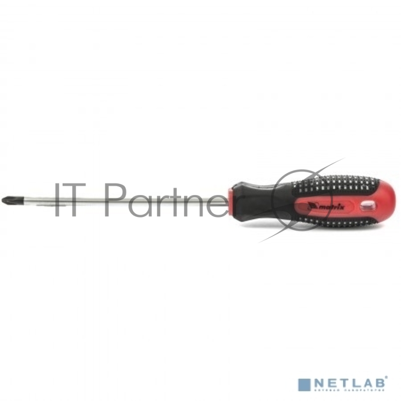 Отвертка MATRIX Fusion, Ph2x150 мм, CrV, 3-х компонентная рукоятка anti slip// 11443