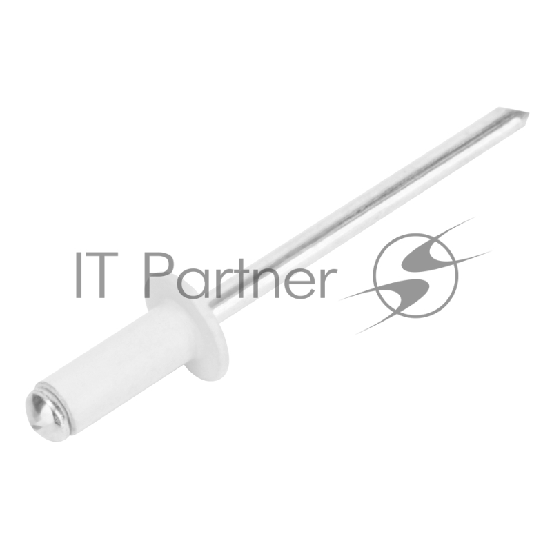 Заклепки MATRIX 4,0x10 мм RAL 9003 сигнально-белый, 50 шт.//MATRIX 40682