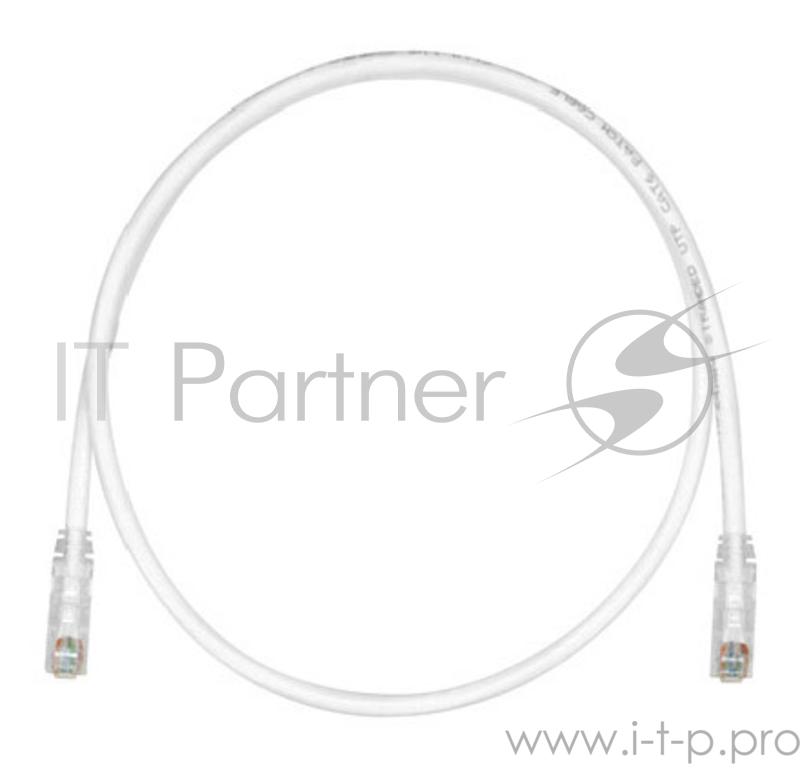 Патч корд Panduit (UTPSPL2MY) RJ45 TP кат. 6 LSZH 2м белый