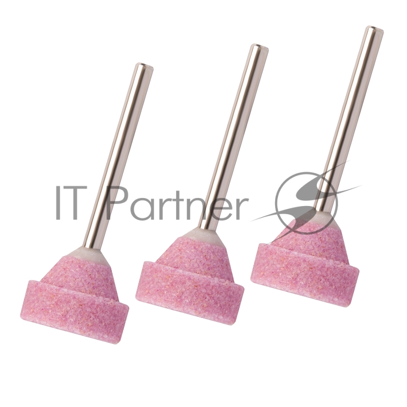 Шарошка MATRIX абразивная, диск, 16x6x3, F80, 3шт 76012