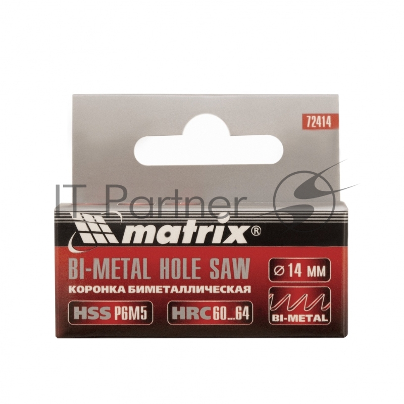 Коронка MATRIX BIMETAL, 14 мм// 72414