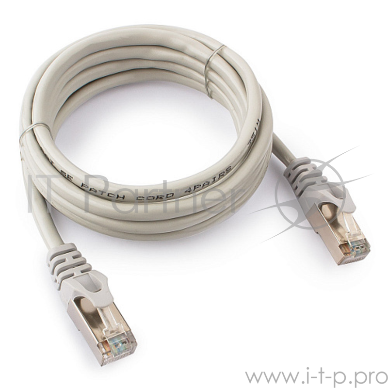 Патч-корд FTP Gembird 5e, 2м, литой, многожил.