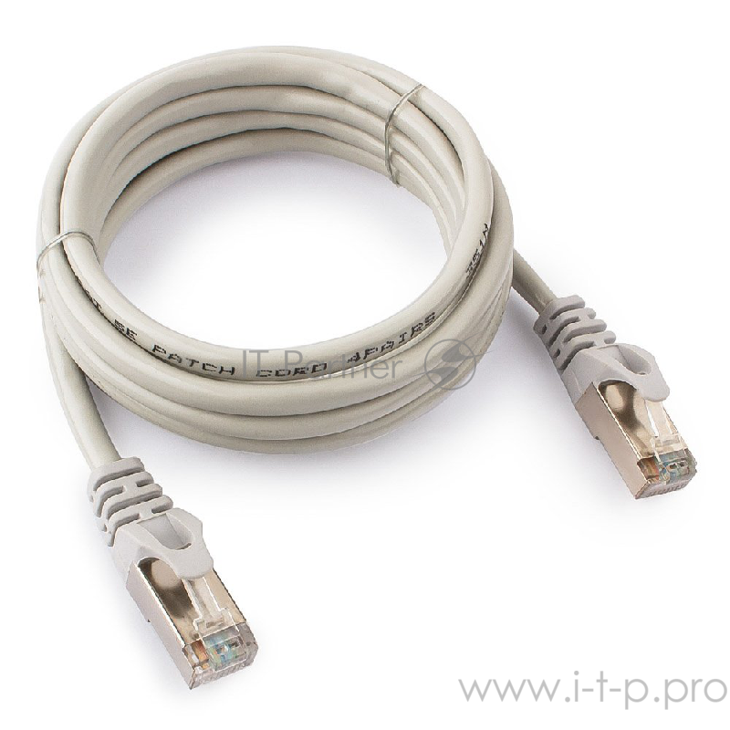 Патч-корд FTP Gembird 5e, 2м, литой, многожил.