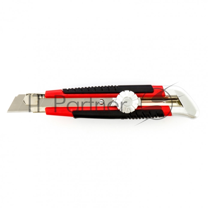 Нож MATRIX , 18 мм, выдвижное лезвие, металлическая направляющая, винтовой фиксатор лезвия// 78914