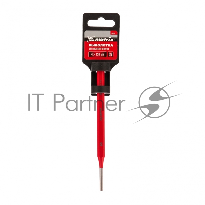 Выколотка MATRIX 4x150 мм, сталь CrV// 18302