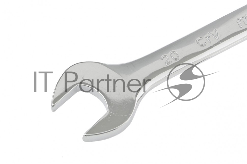 Ключ MATRIX комбинированный, 20 мм, CrV, полированный хром// 15164
