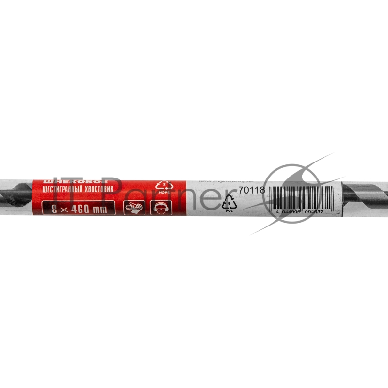 Сверло MATRIX по дереву шнековое, 8x460 мм, 6-гранный хвостовик MATRIX 70118
