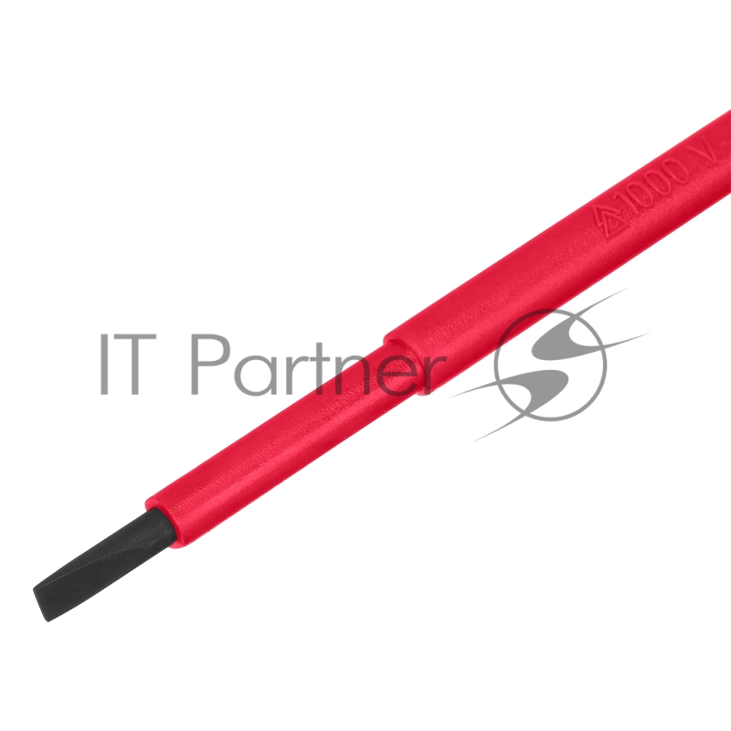 Отвертка MATRIX Insulated, SL4,0x100 мм, CrMo, до 1000 В, двухкомп.рукоятка// MATRIX PROFESSIONAL 12916