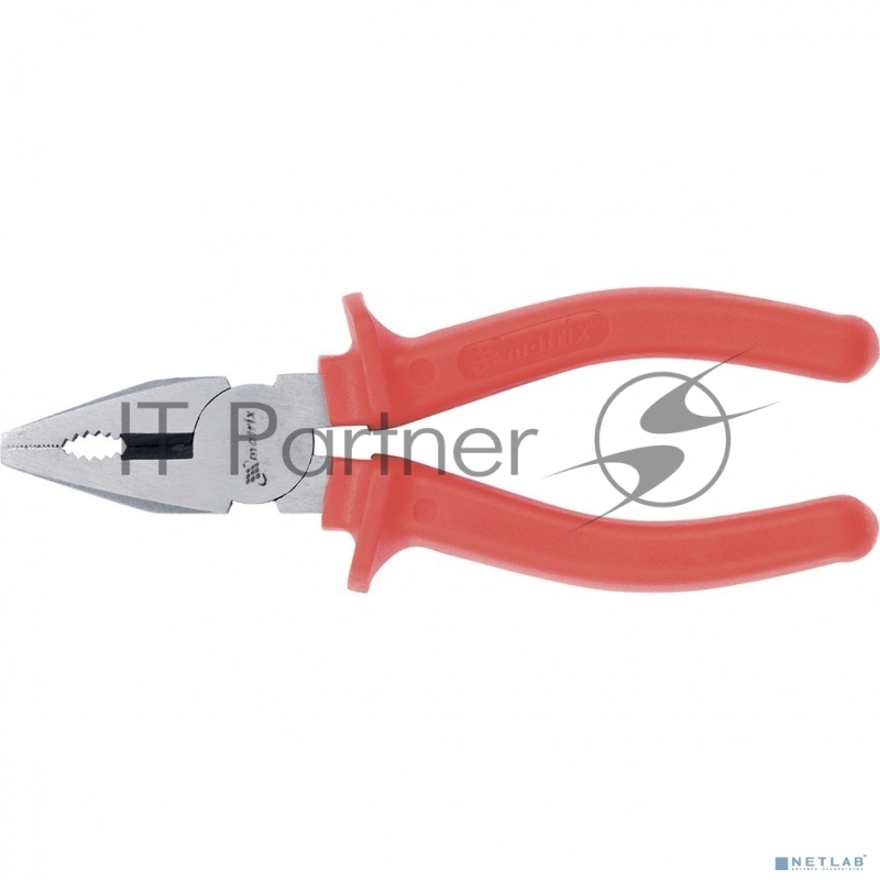 Плоскогубцы MATRIX Econom, 160 мм, шлифованные, пластмассовые рукоятки// 16992